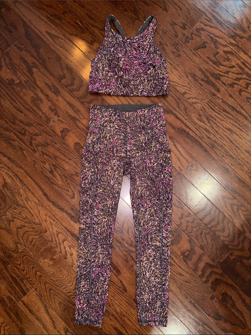 Lulu Purple Multi Active Set